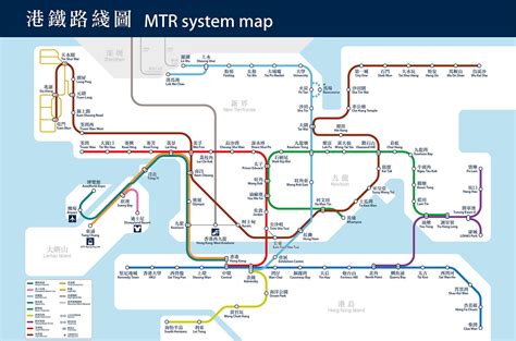 地鐵鐵路圖|香港鐵路網 : 香港鐵路 : 香港鐵路網絡圖